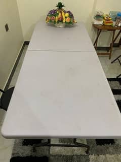 Folding Tables 6 Foot Long with Chairs USA Imported 0