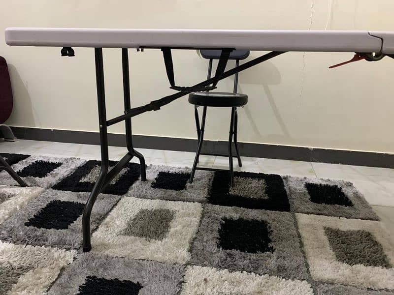 Folding Tables 6 Foot Long with Chairs USA Imported 2