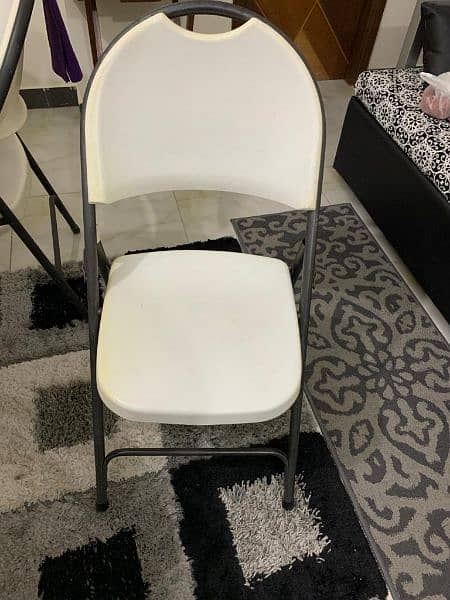 Folding Tables 6 Foot Long with Chairs USA Imported 5