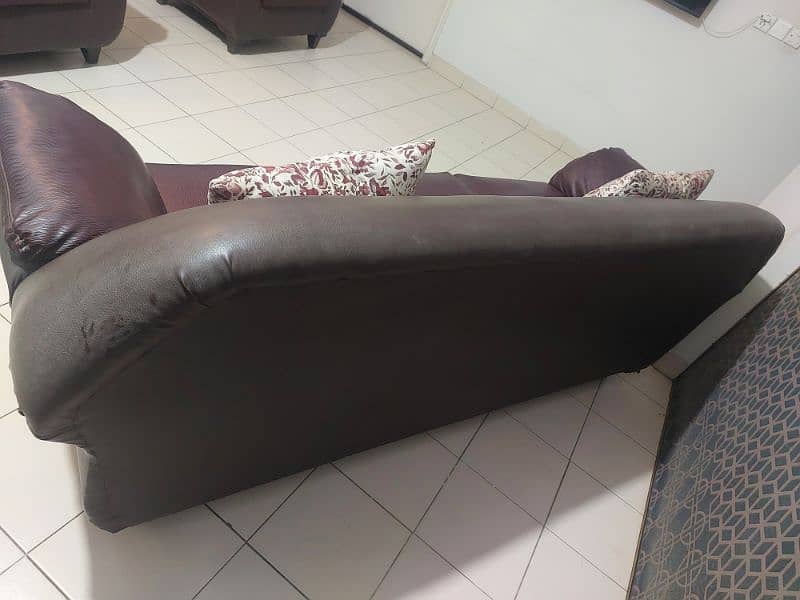 3 seater sofa + 2x single seater sofa complete set 3