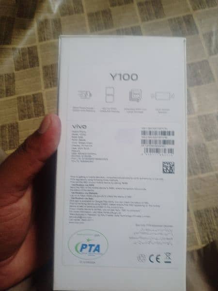 vivo y100 sale just box open  8/256 3