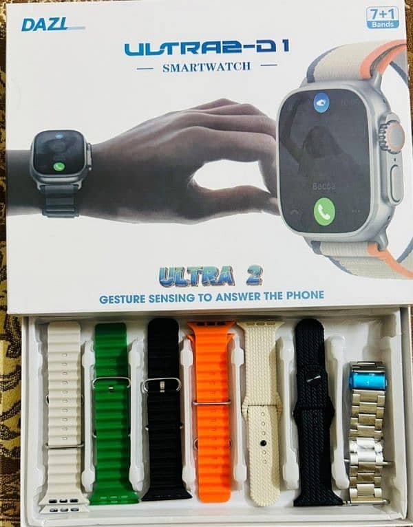 7 in 1 Smart Watch Ultra 2 | Delivery Available 0