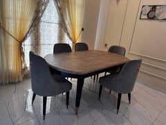 6 chair dinning table 0