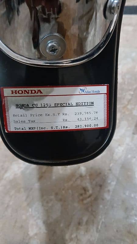 new honda 125 self strat only 416 kilometer used 2