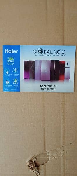 Haier Fridge HRF 398 EPR, New 10/10 7