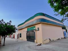 8.5 Marla Double Story Corner House for Sale 1KM from Karachi Morr, Ba