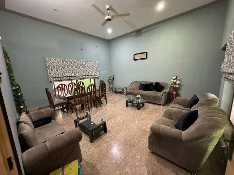 8.5 Marla Double Story Corner House for Sale 1KM from Karachi Morr, Ba 10