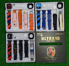 Ultra 10 Smart Watch with 10 Strips