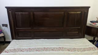 Double Bed Set Wooden