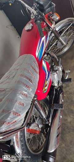 honda 125 CG Red collar