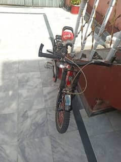 bicycle sale used four months and good condition