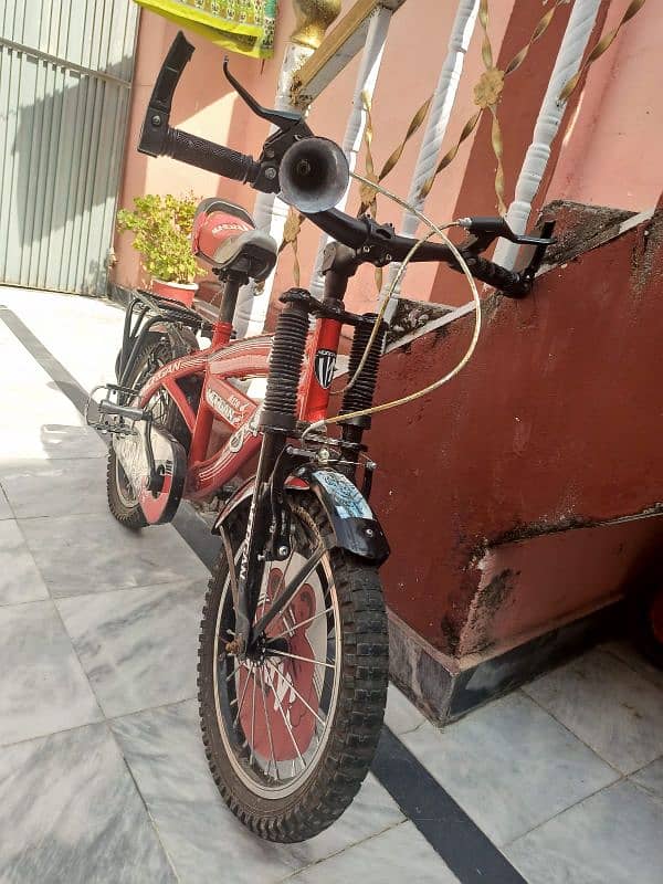 bicycle sale used four months and good condition 1