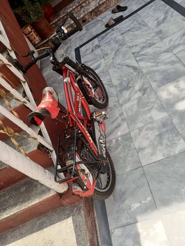 bicycle sale used four months and good condition 3