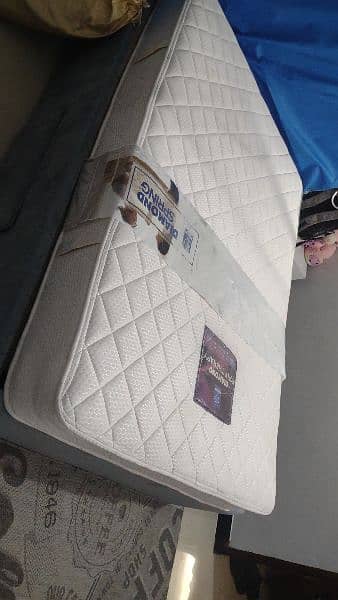 Almost New Diamond Night Therapy Mattress – 78x55, 8-inch, 1 Year Used 0