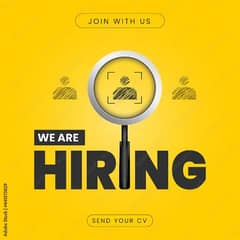 We Are offering Job