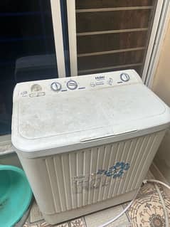 haier washing machine semi Auto 0