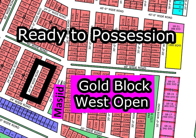 R - (West Open + Gold Block) North Town Residency Phase - 1 Surjani 0