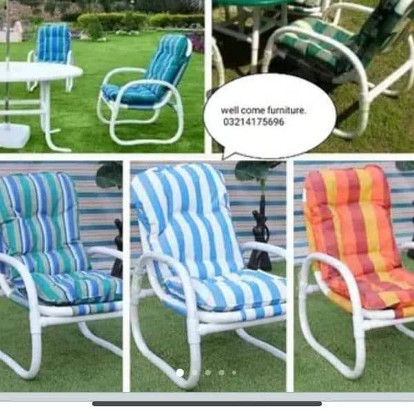 OUTDOOR GARDEN RATTAN UPVC FURNITURE SOFA SET CHAIRS TABLE AND UMBRELA 3