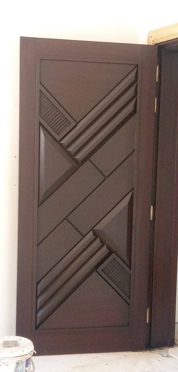 Solid wood Doors/لکڑی کے دروازے All type Of Doors, LifeTime Warranty 6