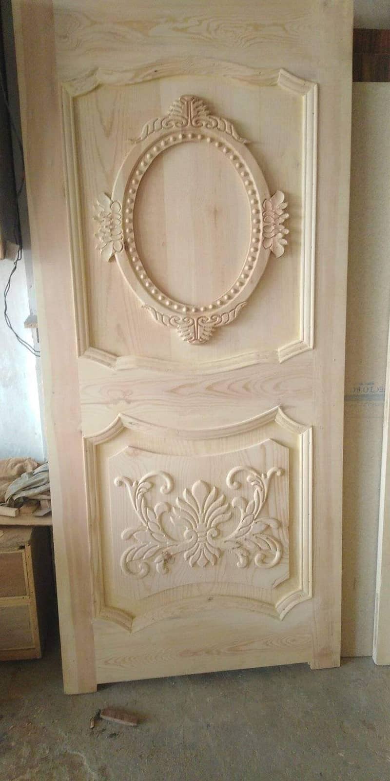 Solid wood Doors/لکڑی کے دروازے All type Of Doors, LifeTime Warranty 5