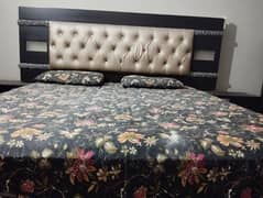 very good condition bed and dressing