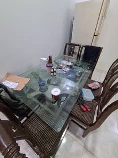 dining table with 6 chairs 0