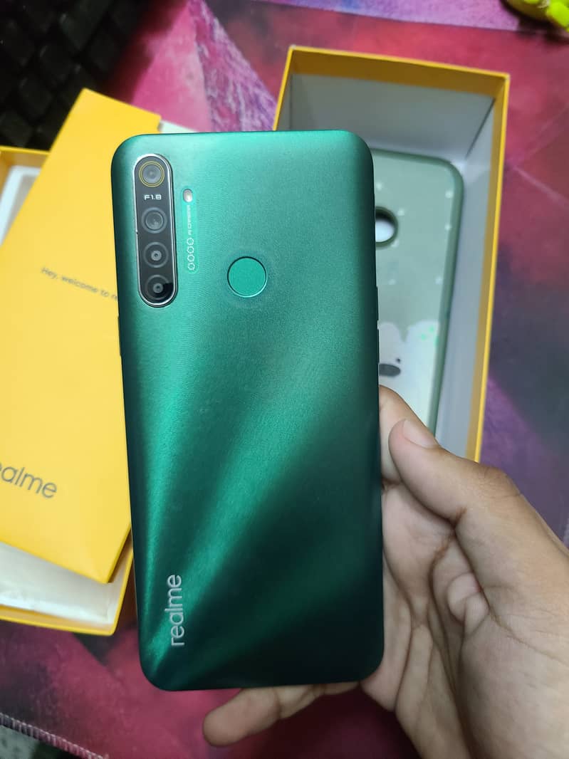 Realme 5i prestine condition with box and original charger 3