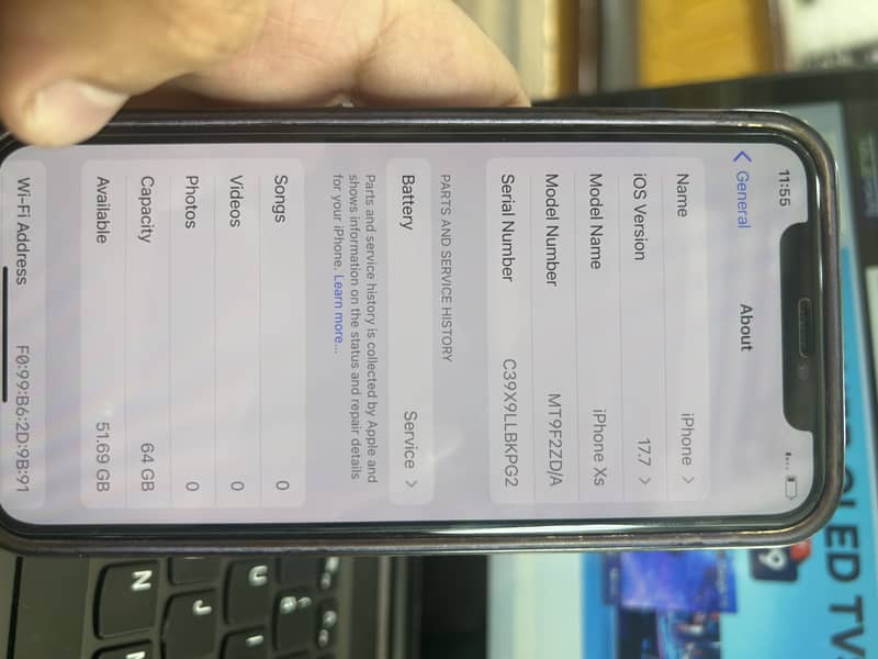 Iphone XS 64gb PTA Approved 5