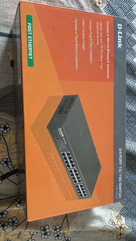 DLink 24 port switch 0