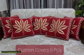 5 Pcs Velvet Cushions Covers|Best Cushions Covers