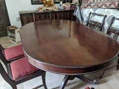 Dinning Table 6 Chairs | 4 Seater Chinese sofa set | Study Table