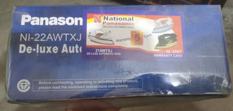 Panasonic iron NI-22AWTXJ 2