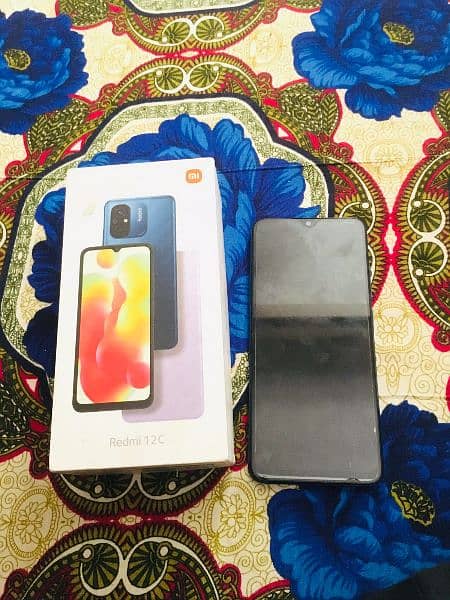 redmi12c storage 4/128 condition10/10 no open 3