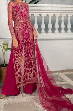 Saira Rizwan Engagement Dress