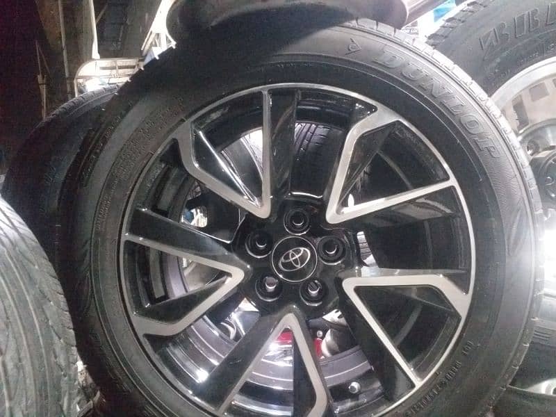 new and usd tyre rime all saiz 15