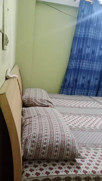 Wooden bed for sale 2