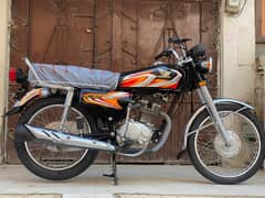 HONDA CG 125 2022 BLACK COLOUR