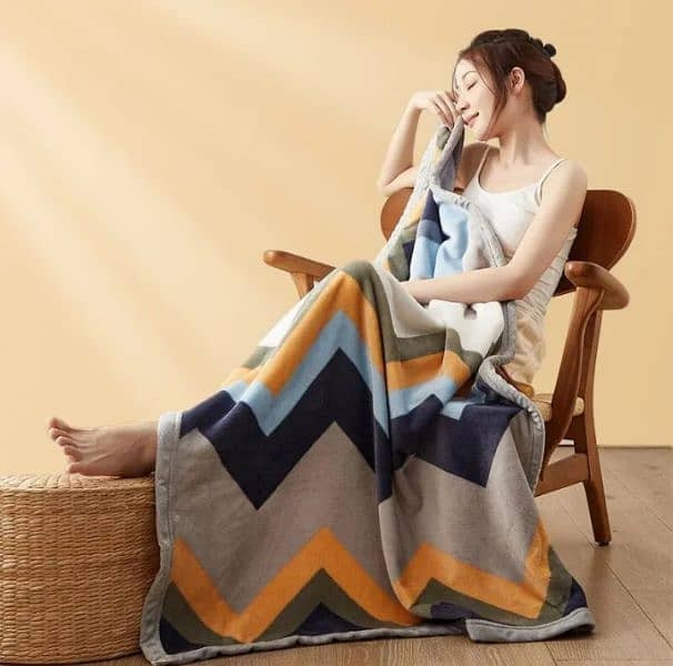 Fleece AC Blankets: Soft, lightweight blankets for mild warmth. 2