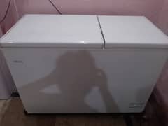 Haier Double Door Deep Freezer & Fridge