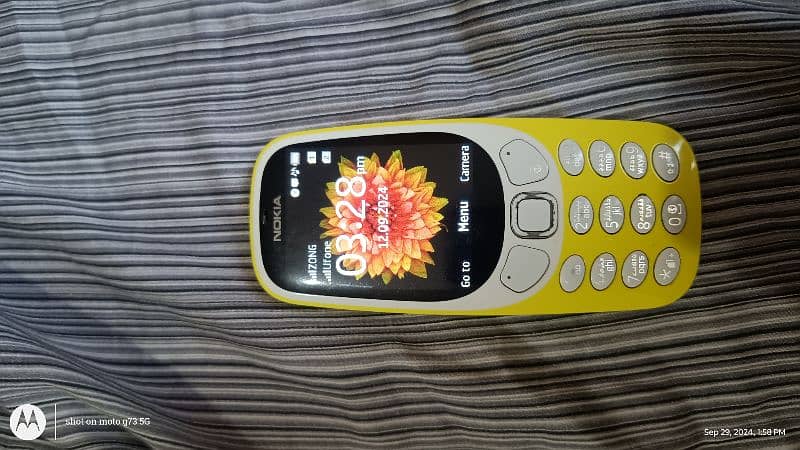 Nokia 3310 yellow color cont num 03165396924 2