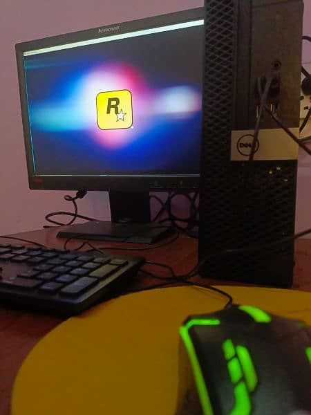 GAMING PC FOR GAMING GTA 5 60 FPS EORKING 7