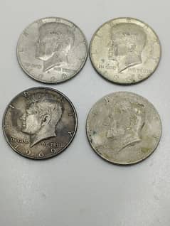 USA Half Silver Dollars Coins For Sell