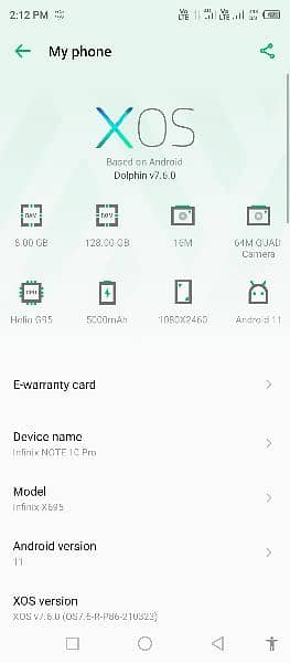 infinix note 10 pro 8gb 128 with box 7