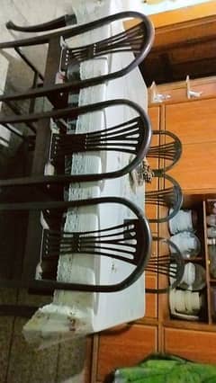 1 Dining Table with 6 chairs