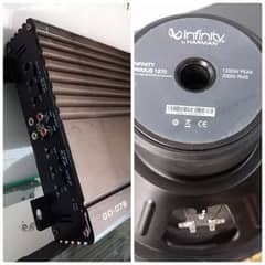 Ground One Amplifer & Infinity subwoofer 10/10