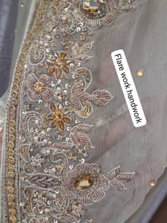 bridal Maxi PURE STUFF skin clr just one time wear bridal walima event