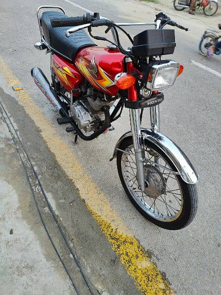 Honda 125 bike for sale model 2021 5