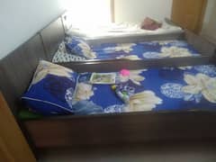 2 single bed