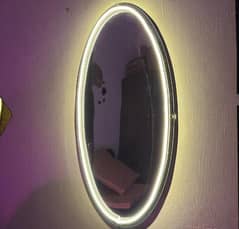 Golden Neon Selfie Acrylic mirror for Room Wall