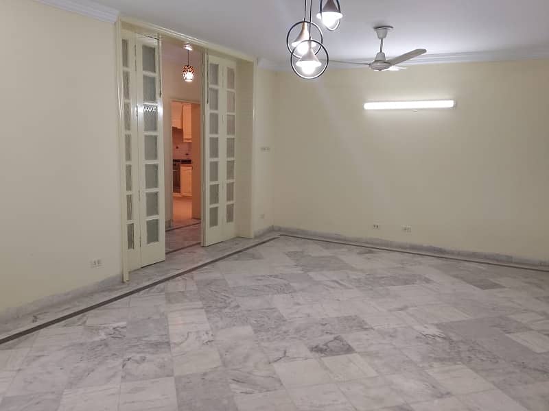 F11 Lower portion for rent 3bedroom with attached bathroom TV lounge kitchen 0